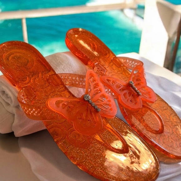 Coach Beautiful Pasarella Butterfly Sandals - Picture 15 of 17